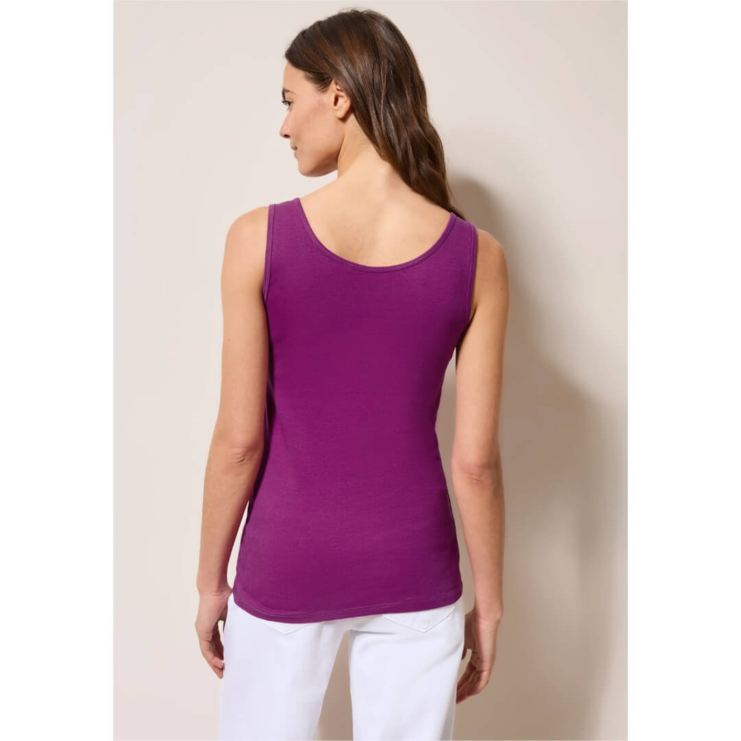 Cecil trikootoppi Linda, fuksia - Moment.fi