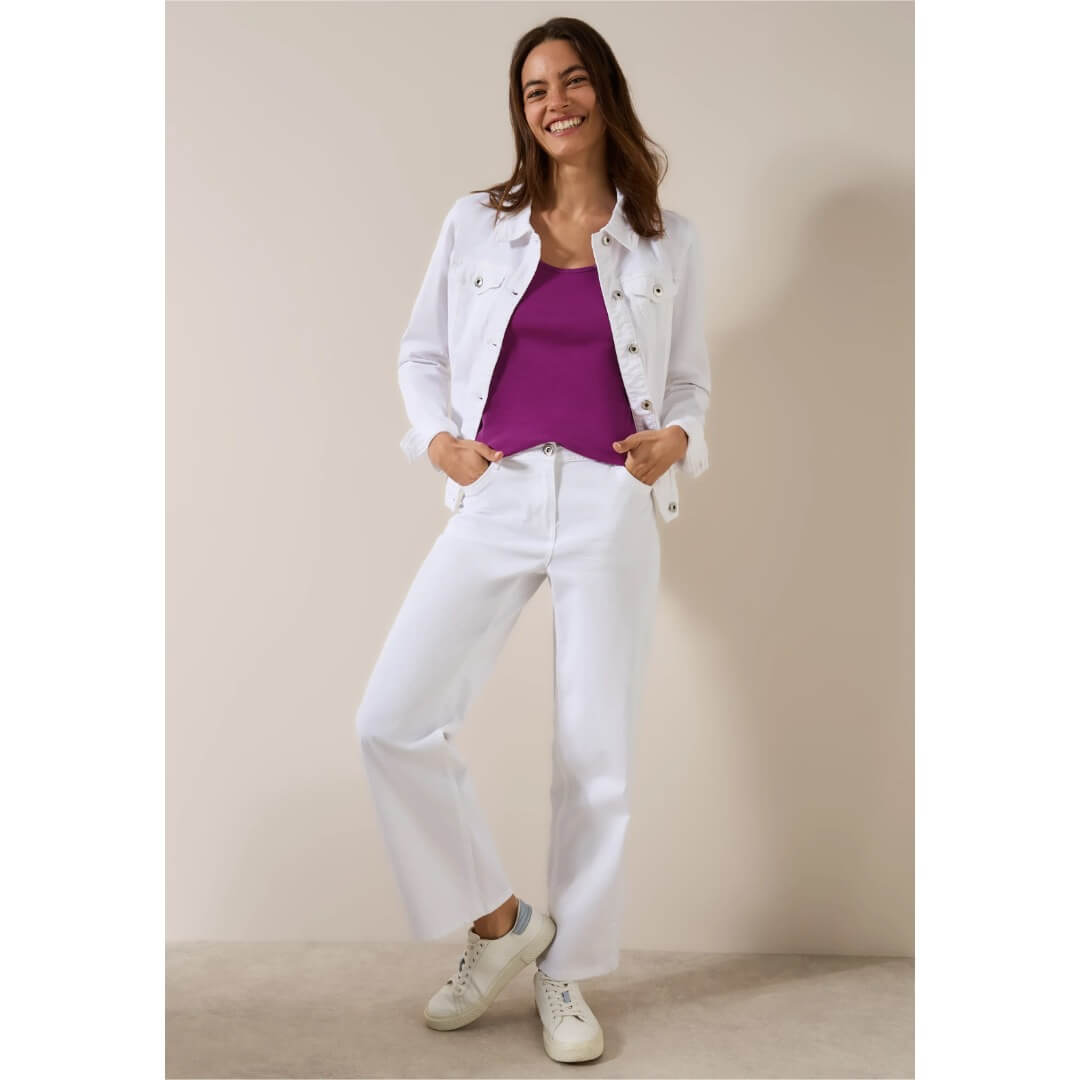 Cecil trikootoppi Linda, fuksia - Moment.fi