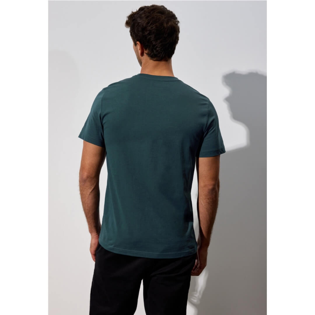 Street One t-paita printti, tummanvihreä - Moment.fi