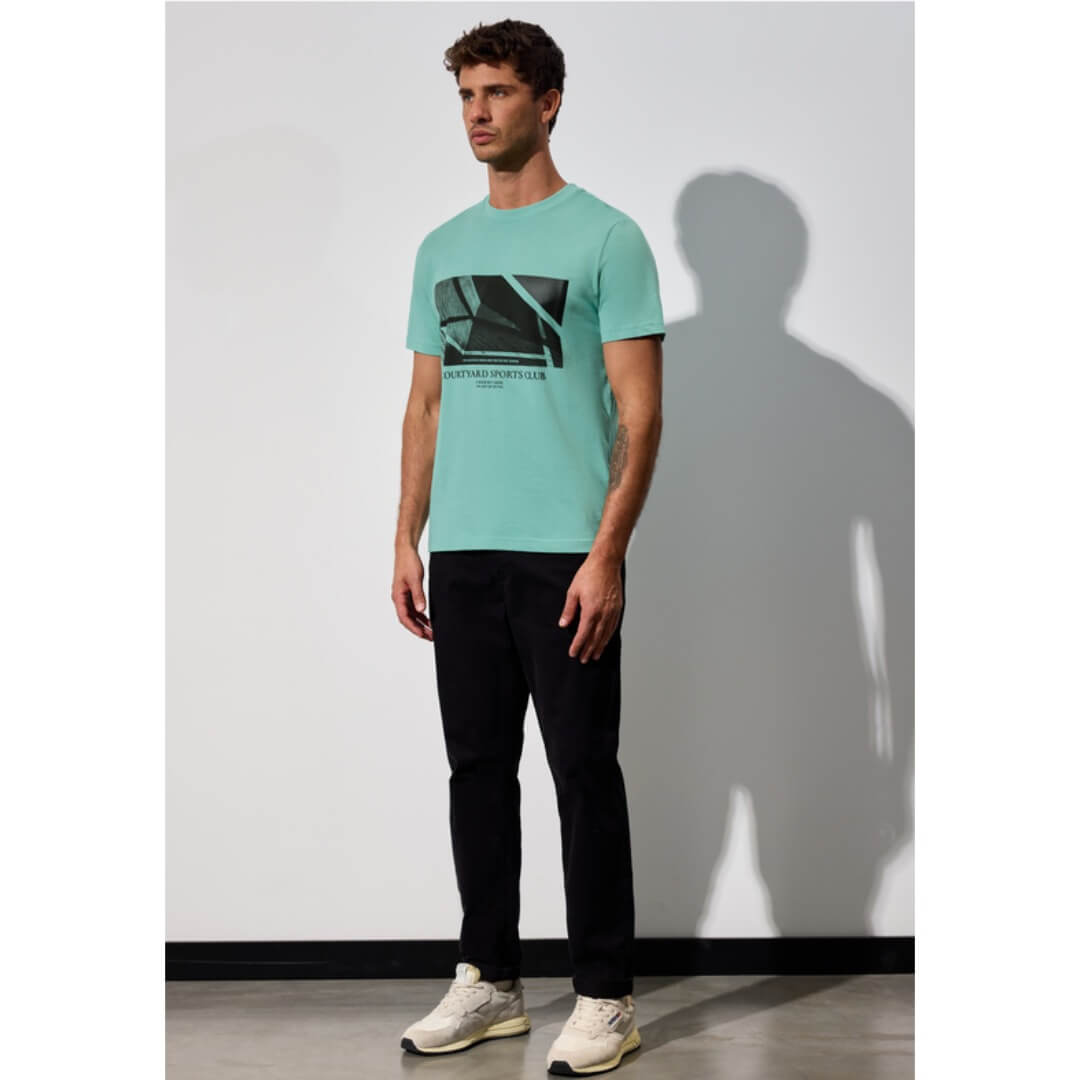 Street One t-paita printti, vaaleanvihreä - Moment.fi