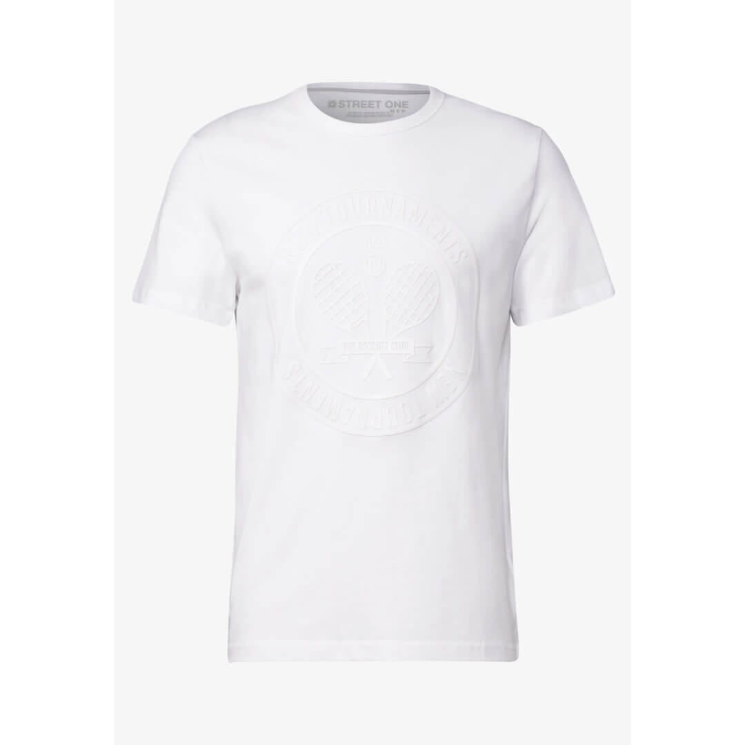 Street One t-paita printillä, valkoinen - Moment.fi
