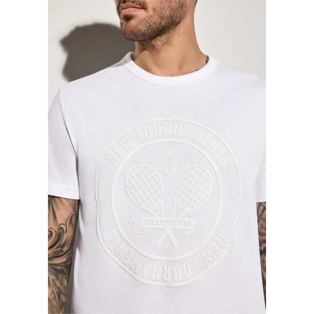 Street One t-paita printillä, valkoinen - Moment.fi