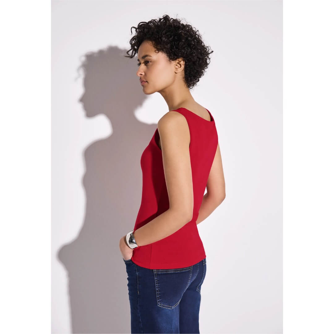 Street One toppi, punainen - Moment.fi
