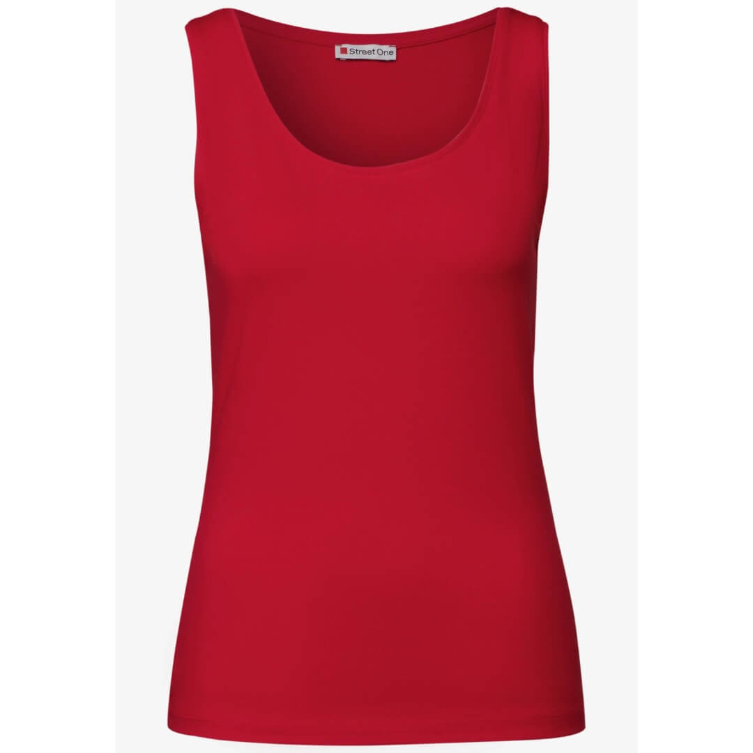 Street One toppi, punainen - Moment.fi
