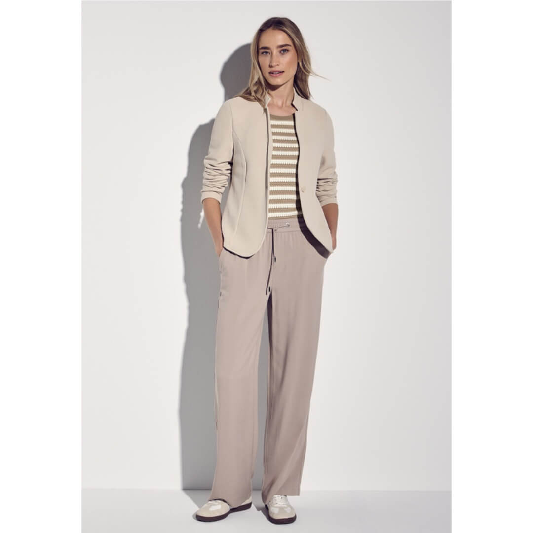 Street One t-paita neulos, beige - Moment.fi