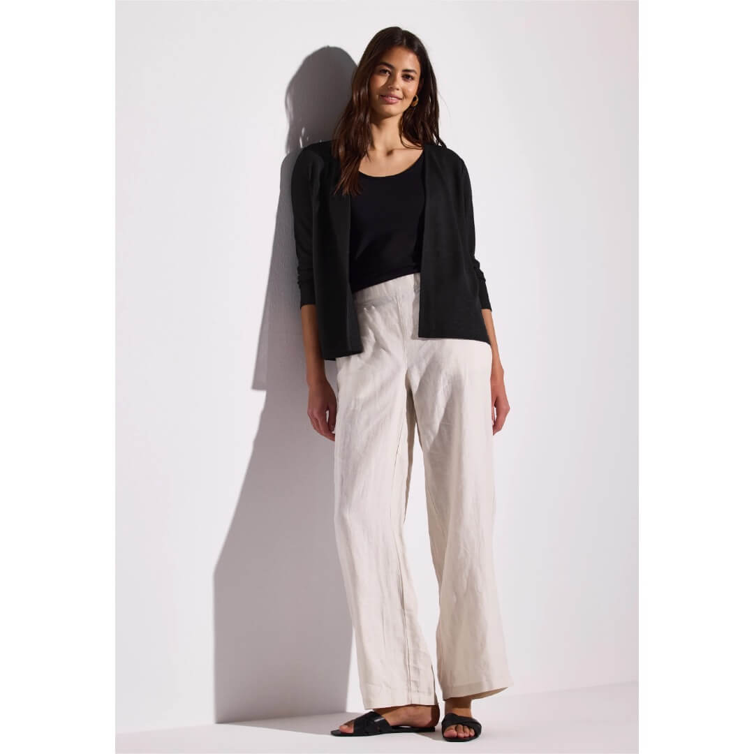 Street One neuletakki ohut, musta - Moment.fi