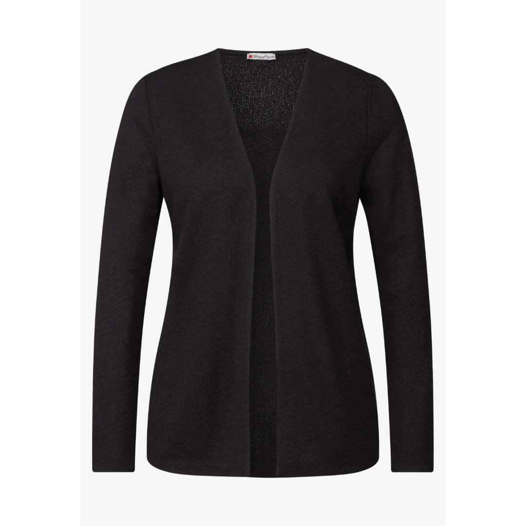 Street One neuletakki ohut, musta - Moment.fi