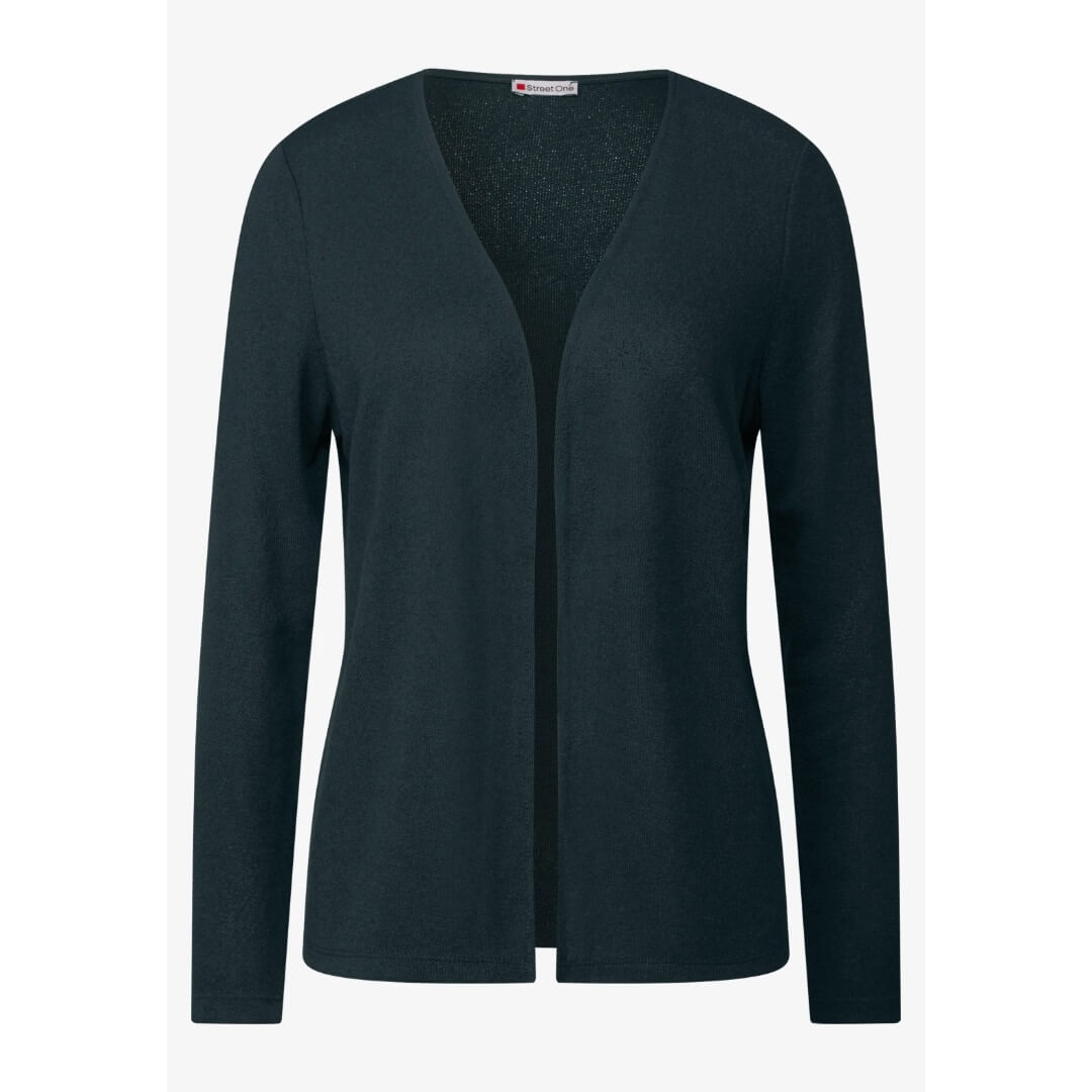 Street One neuletakki ohut, tummanvihreä - Moment.fi