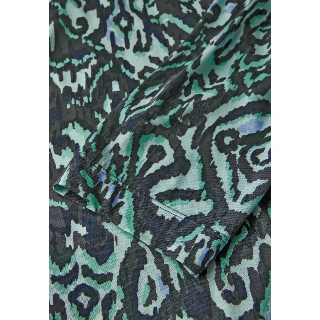 Cecil kuosipaita 3/4, vihreä - Moment.fi