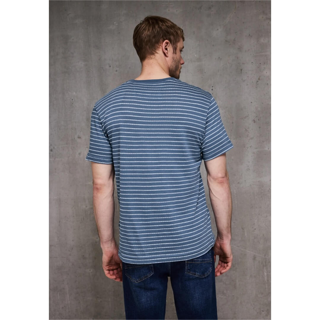 Street One t-paita raita, keskisininen - Moment.fi