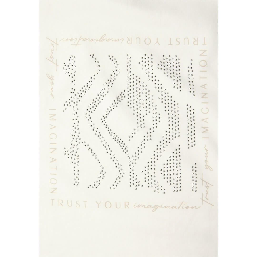 Cecil t-paita modaali, valkoinen - Moment.fi