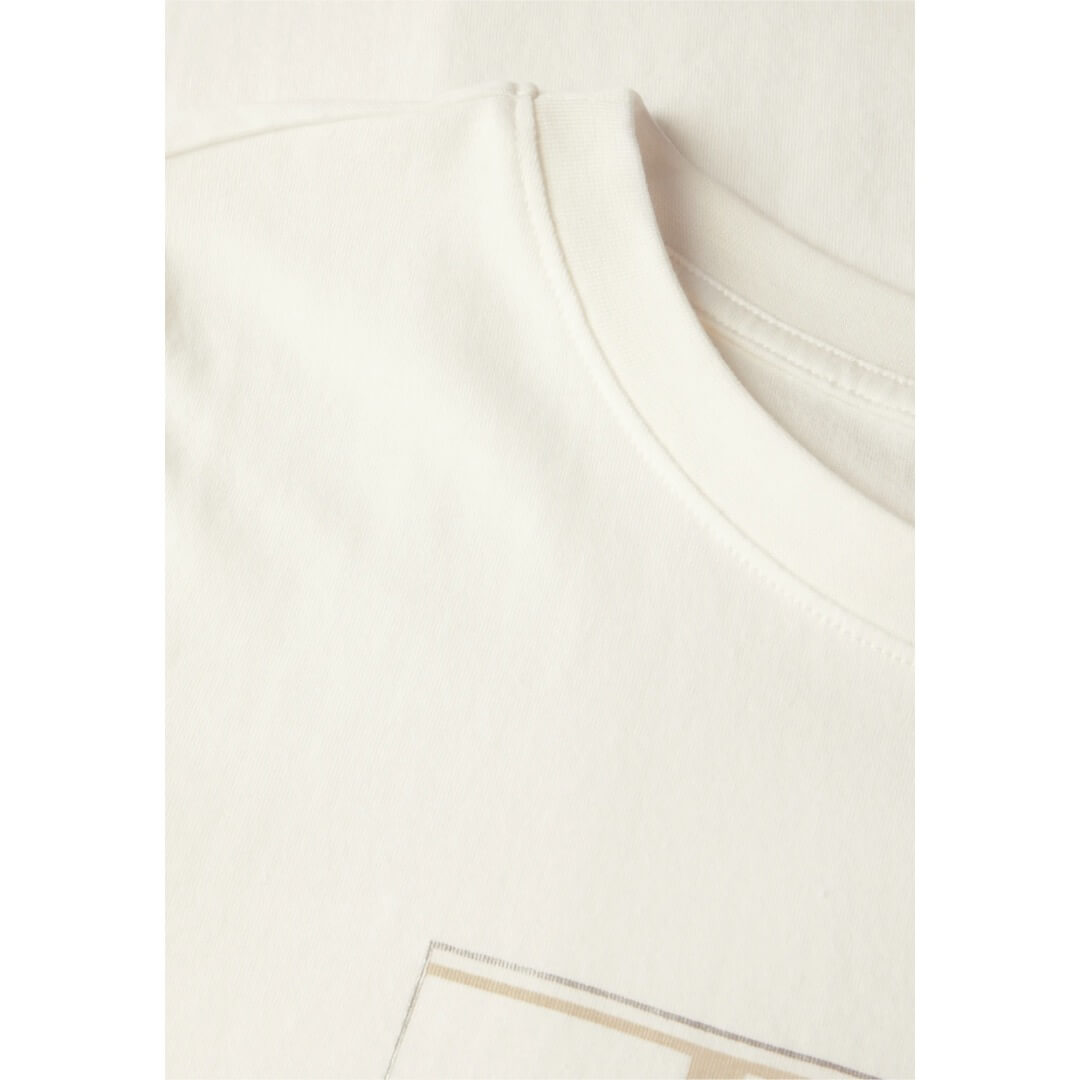 Cecil t-paita printillä, valkoinen - Moment.fi