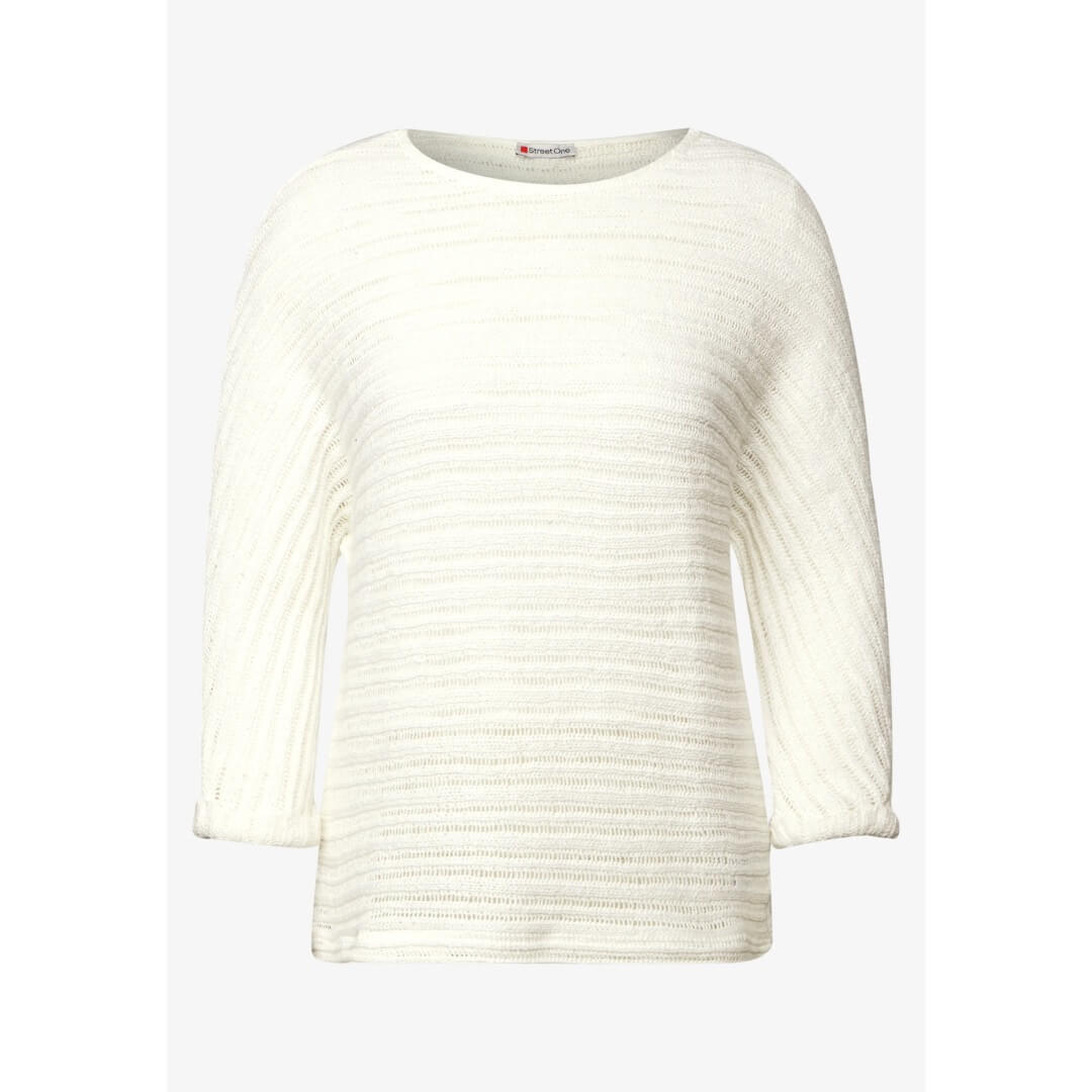 Street One neule, luonnonvalkoinen - Moment.fi