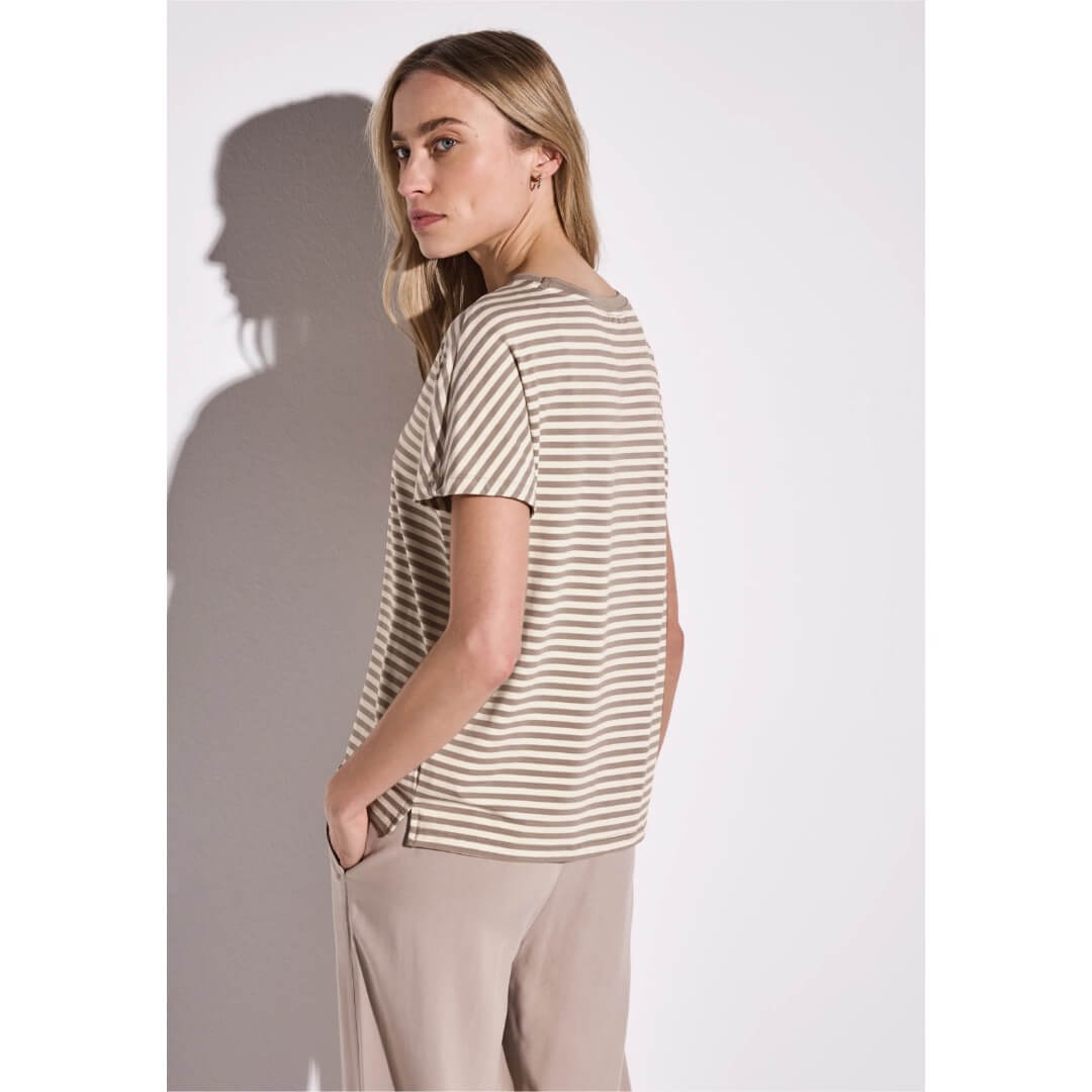 Street One raitapaita, beige - Moment.fi