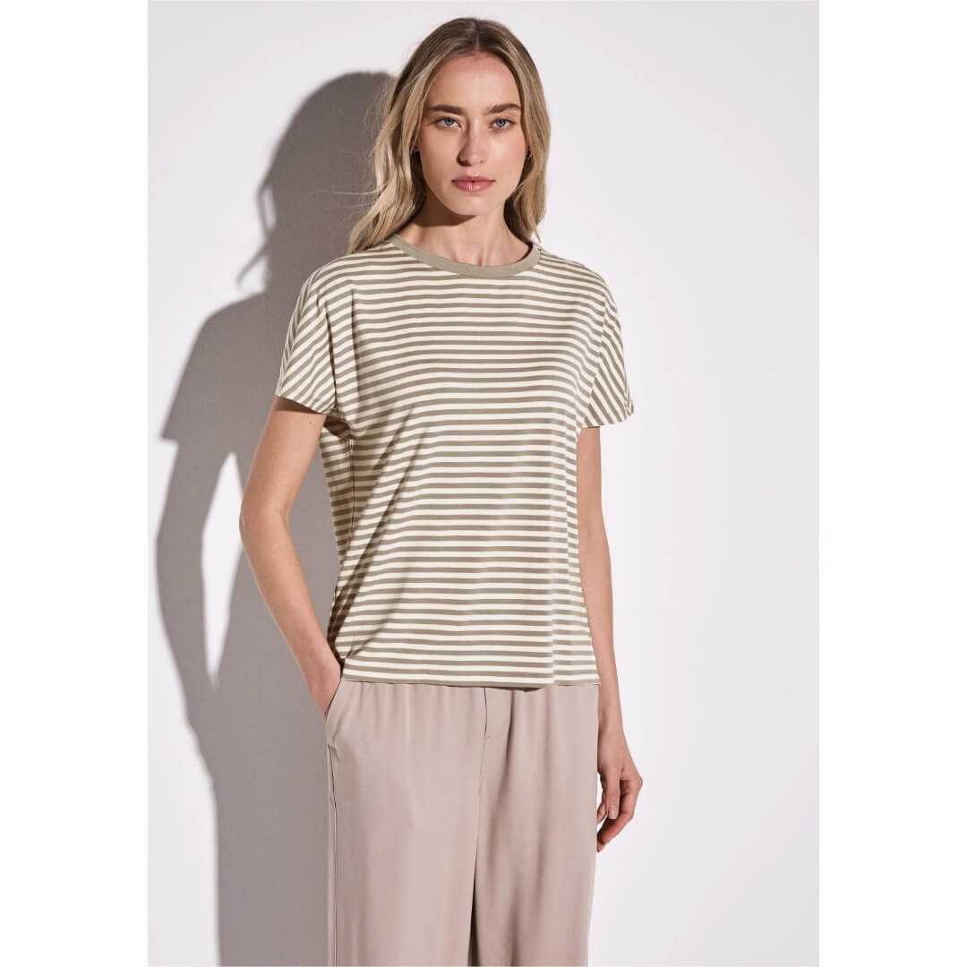 Street One raitapaita, beige - Moment.fi