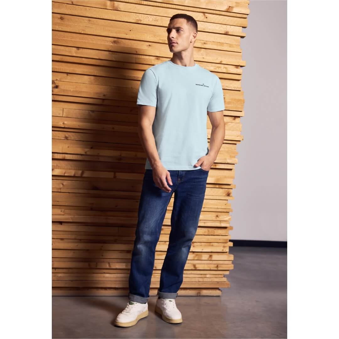 Street One t-paita, vaaleanturkoosi - Moment.fi