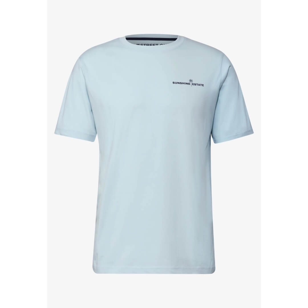 Street One t-paita, vaaleanturkoosi - Moment.fi