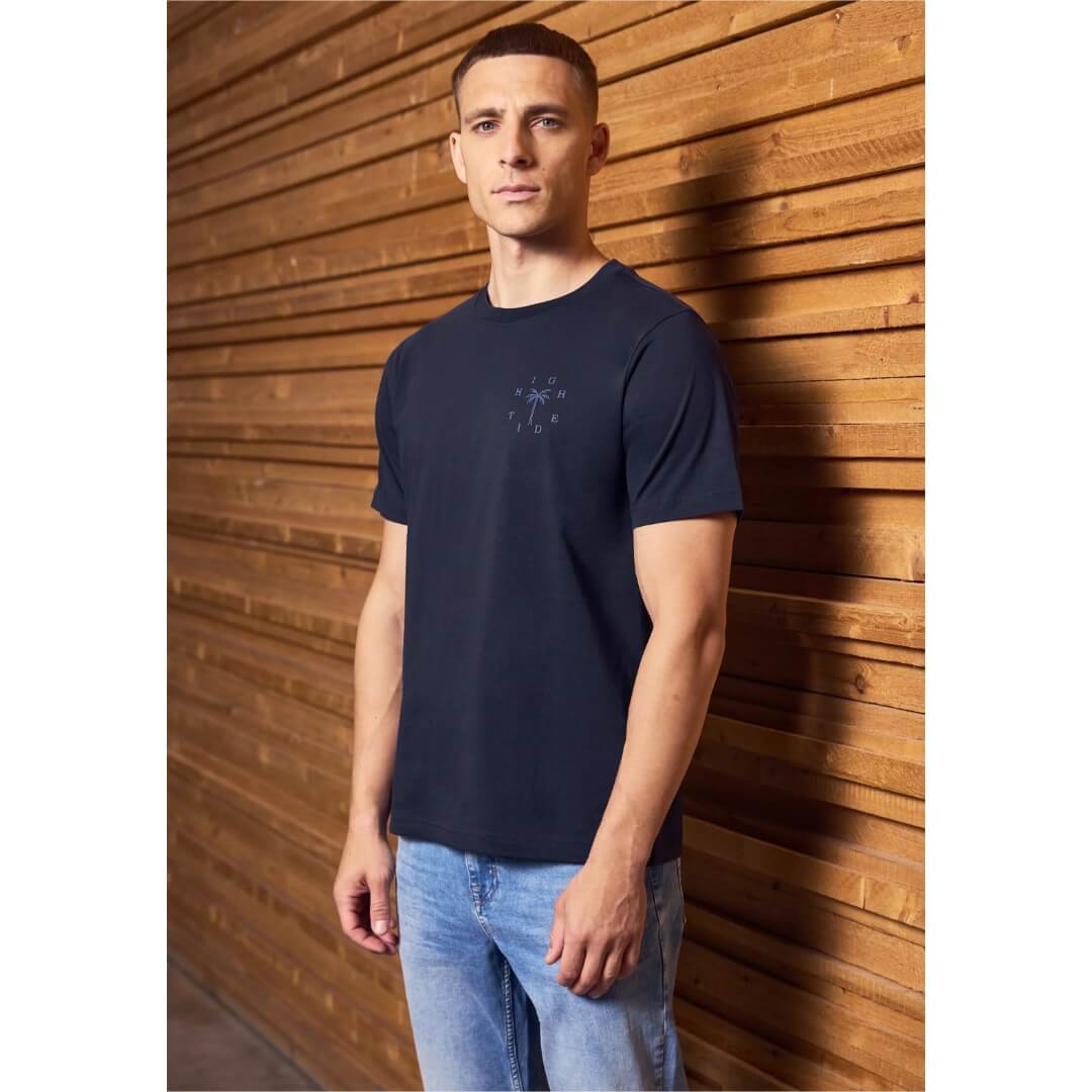 Street One t-paita, tummansininen - Moment.fi