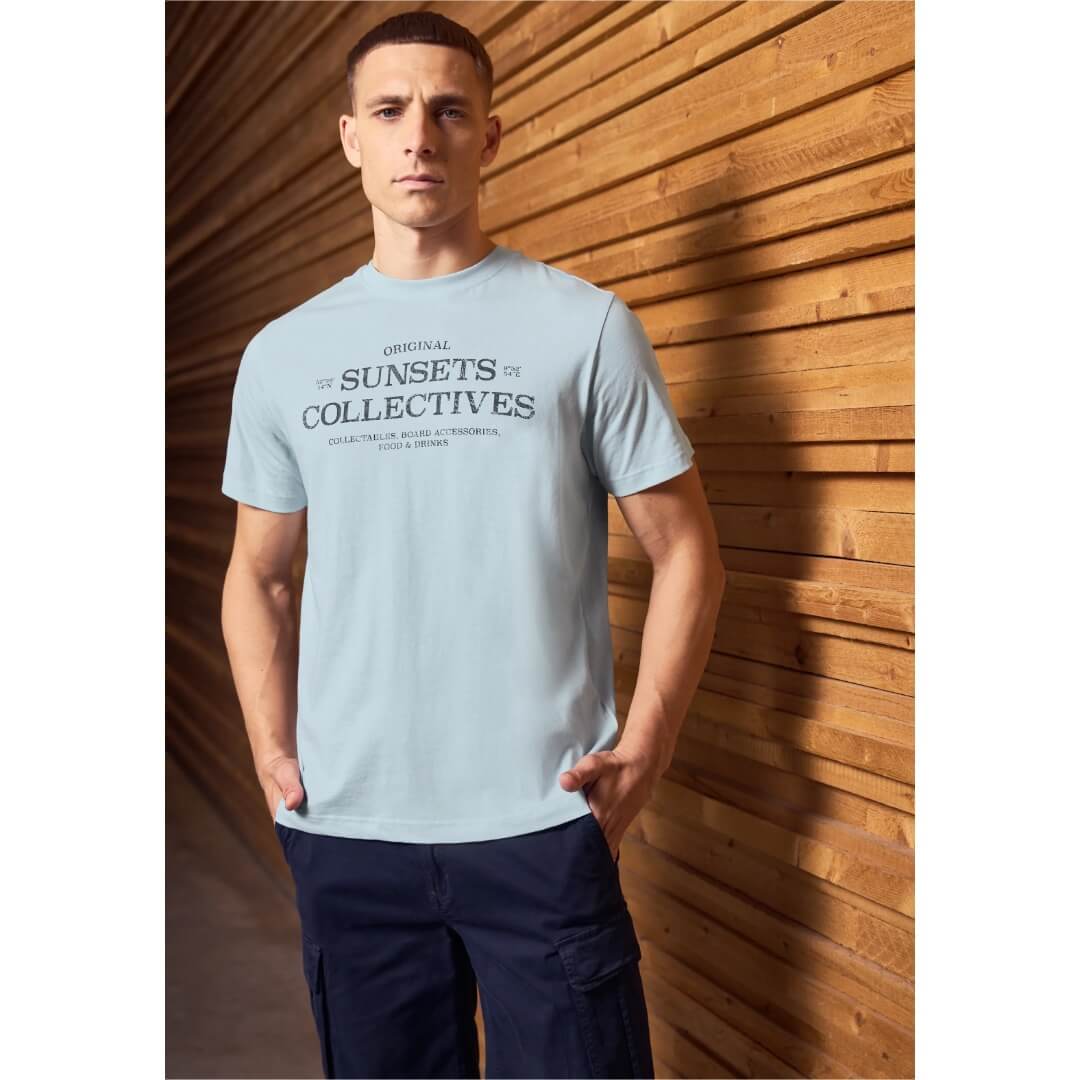 Street One t-paita printti, turkoosi - Moment.fi