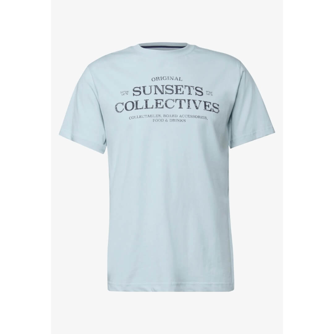 Street One t-paita printti, turkoosi - Moment.fi