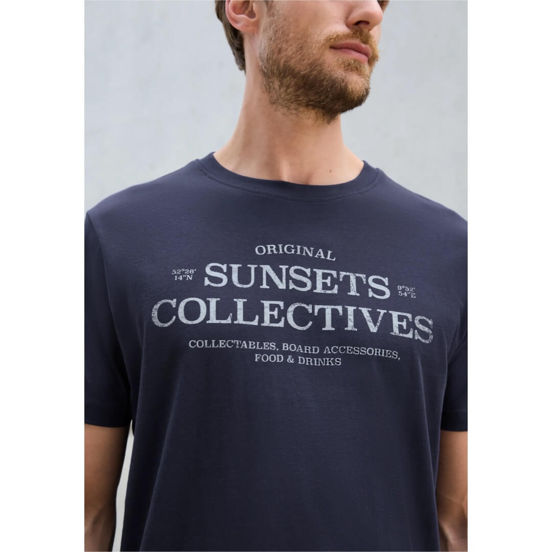 Street One t-paita printti, tummansininen - Moment.fi