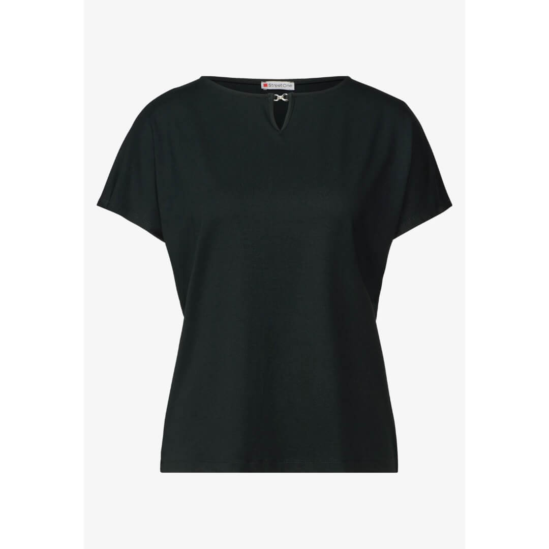 Street One paita detail, tummanvihreä - Moment.fi