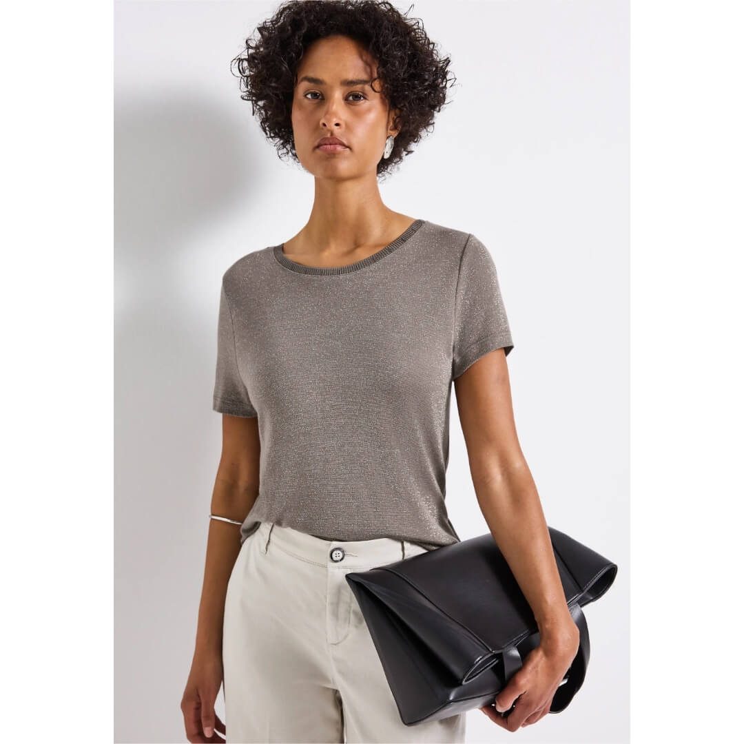 Street One glitterpaita, muta - Moment.fi