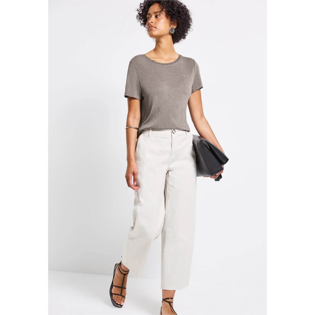 Street One glitterpaita, muta - Moment.fi