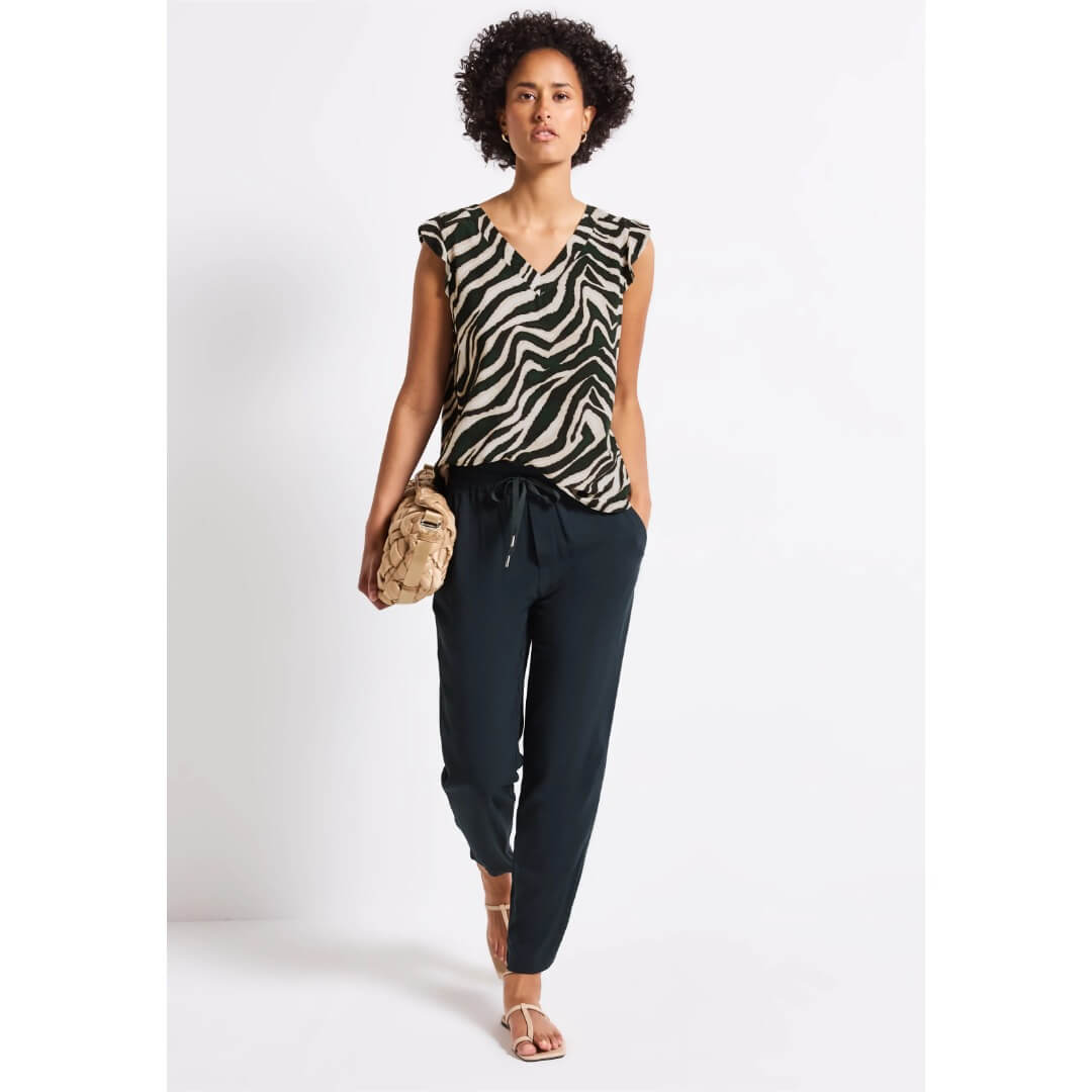 Street One kuositoppi, tummanvihreä - Moment.fi