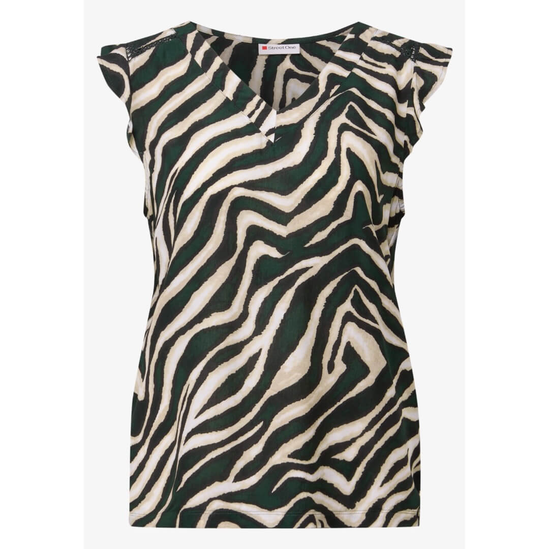 Street One kuositoppi, tummanvihreä - Moment.fi