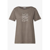 Street One t-paita modaali, beige - Moment.fi