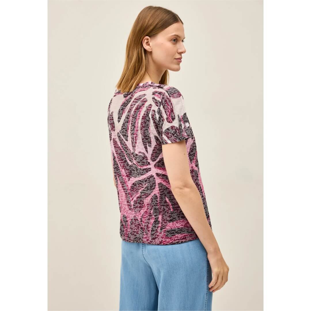 Cecil kuosipaita, viini - Moment.fi