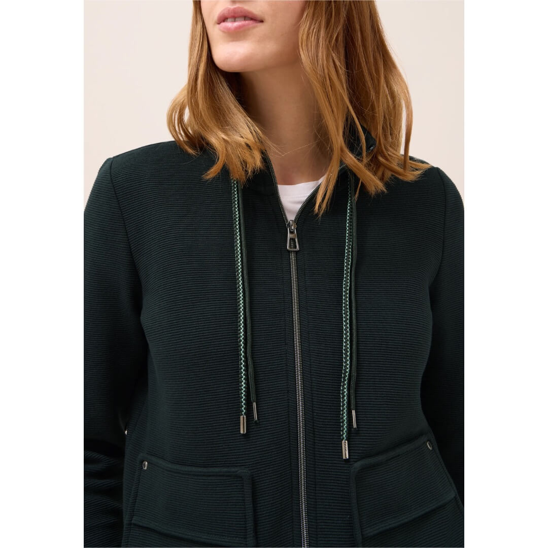 Cecil collegetakki, tummanvihreä - Moment.fi