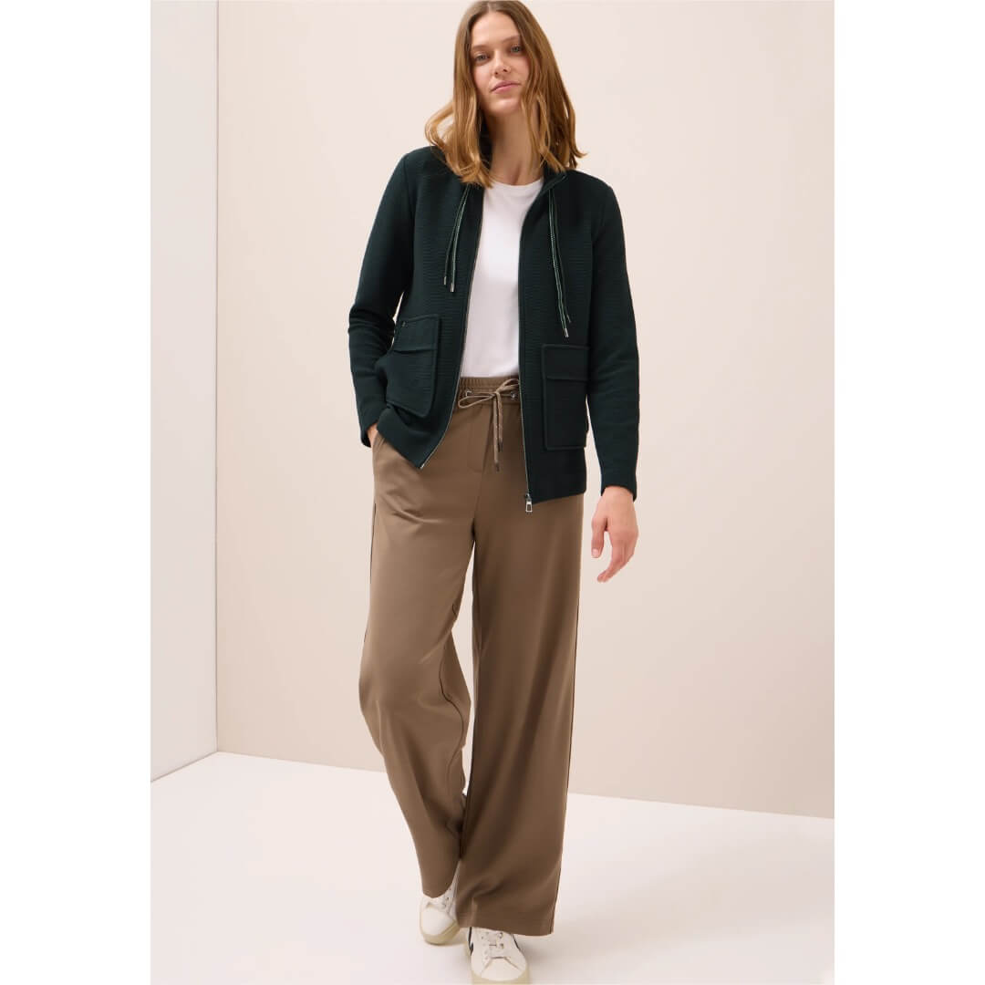 Cecil collegetakki, tummanvihreä - Moment.fi