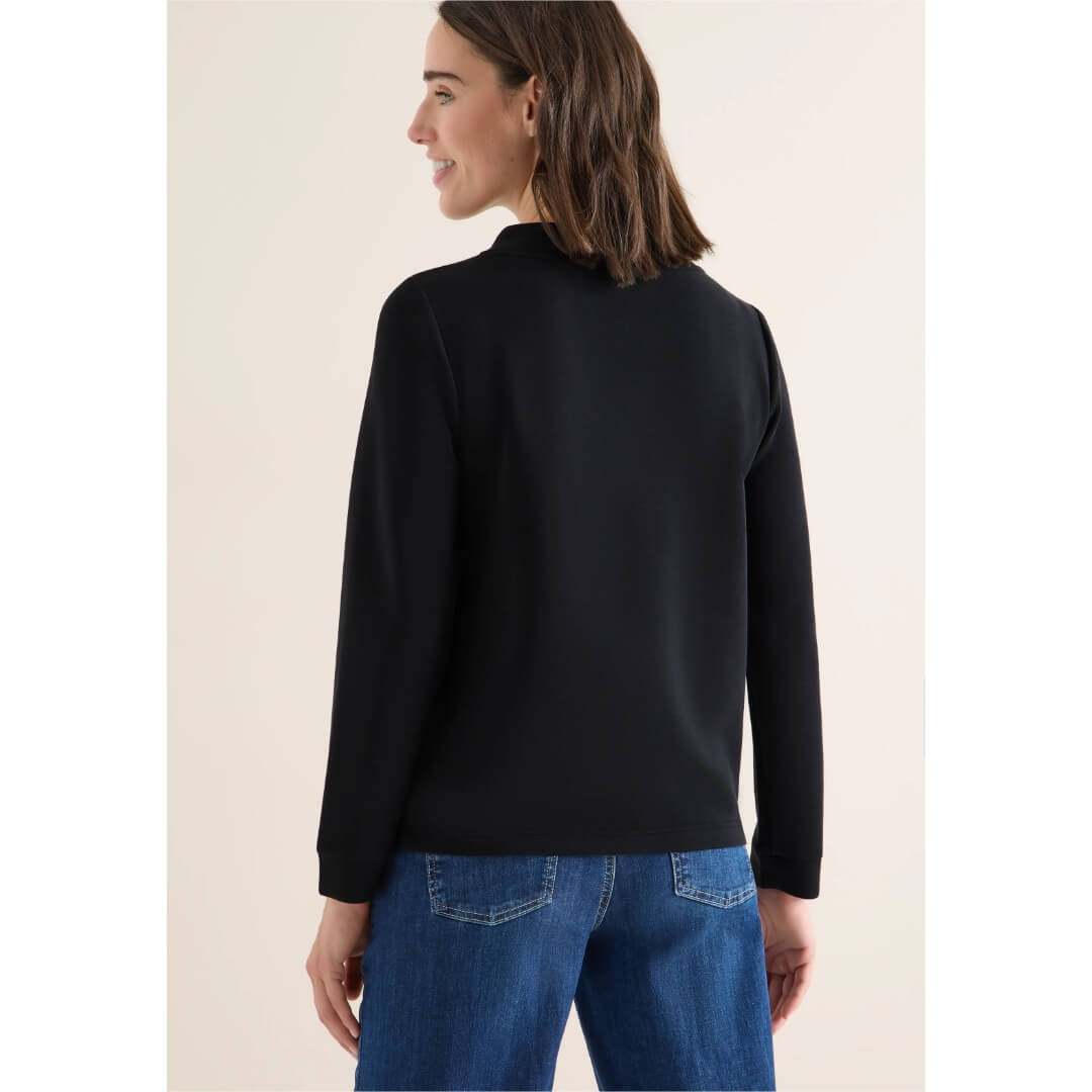 Cecil collegepaita soft, musta