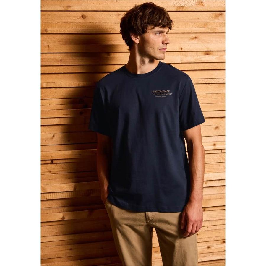 Street One t-paita printti, tummansininen - Moment.fi