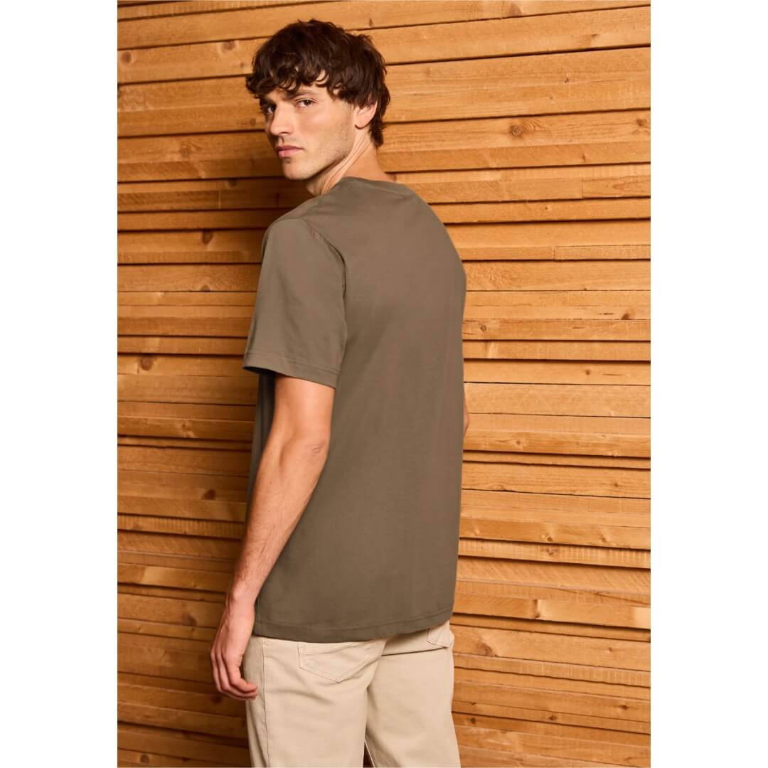 Street One t-paita printti, beige - Moment.fi