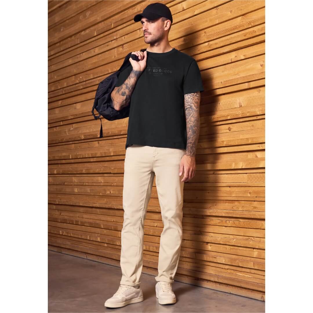 Street One t-paita printti, musta - Moment.fi