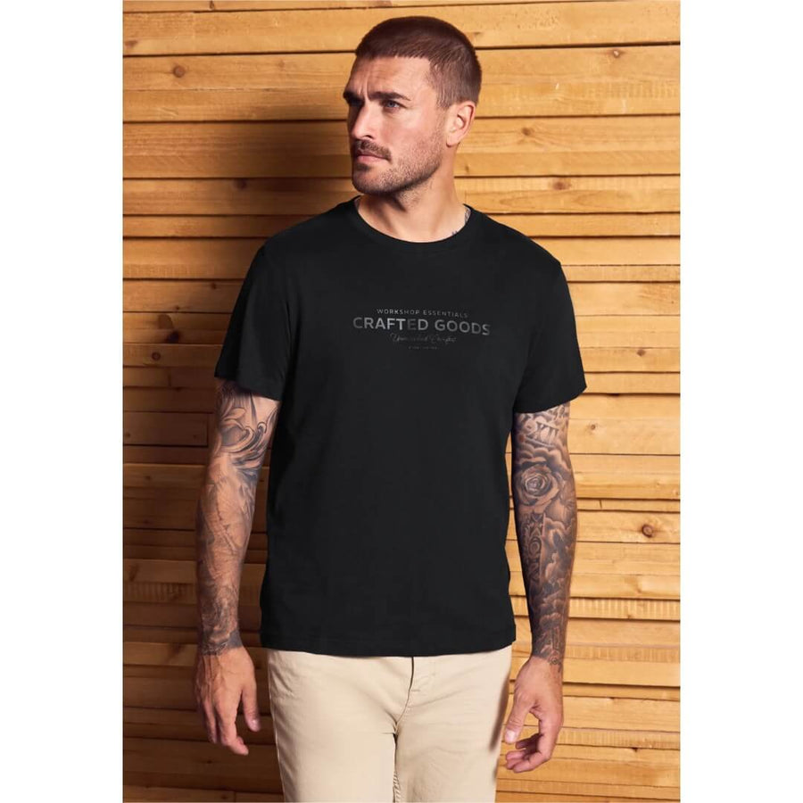 Street One t-paita printti, musta - Moment.fi