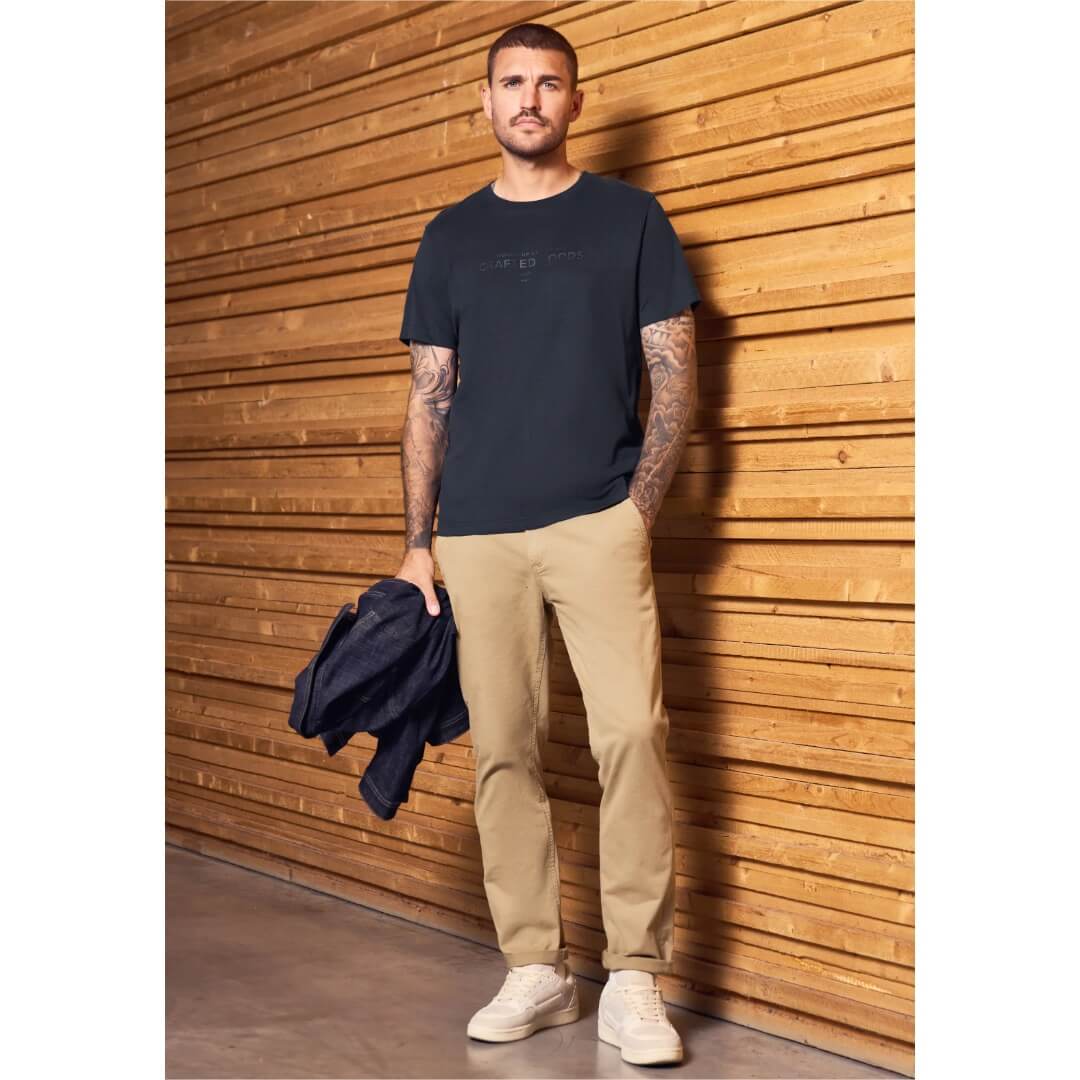 Street One t-paita printti, tummansininen - Moment.fi