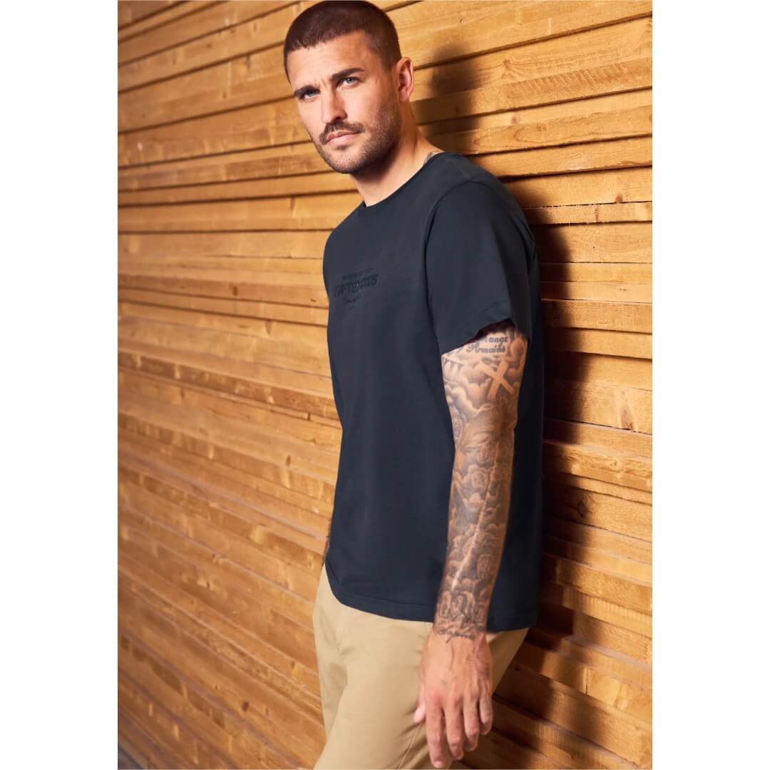 Street One t-paita printti, tummansininen - Moment.fi