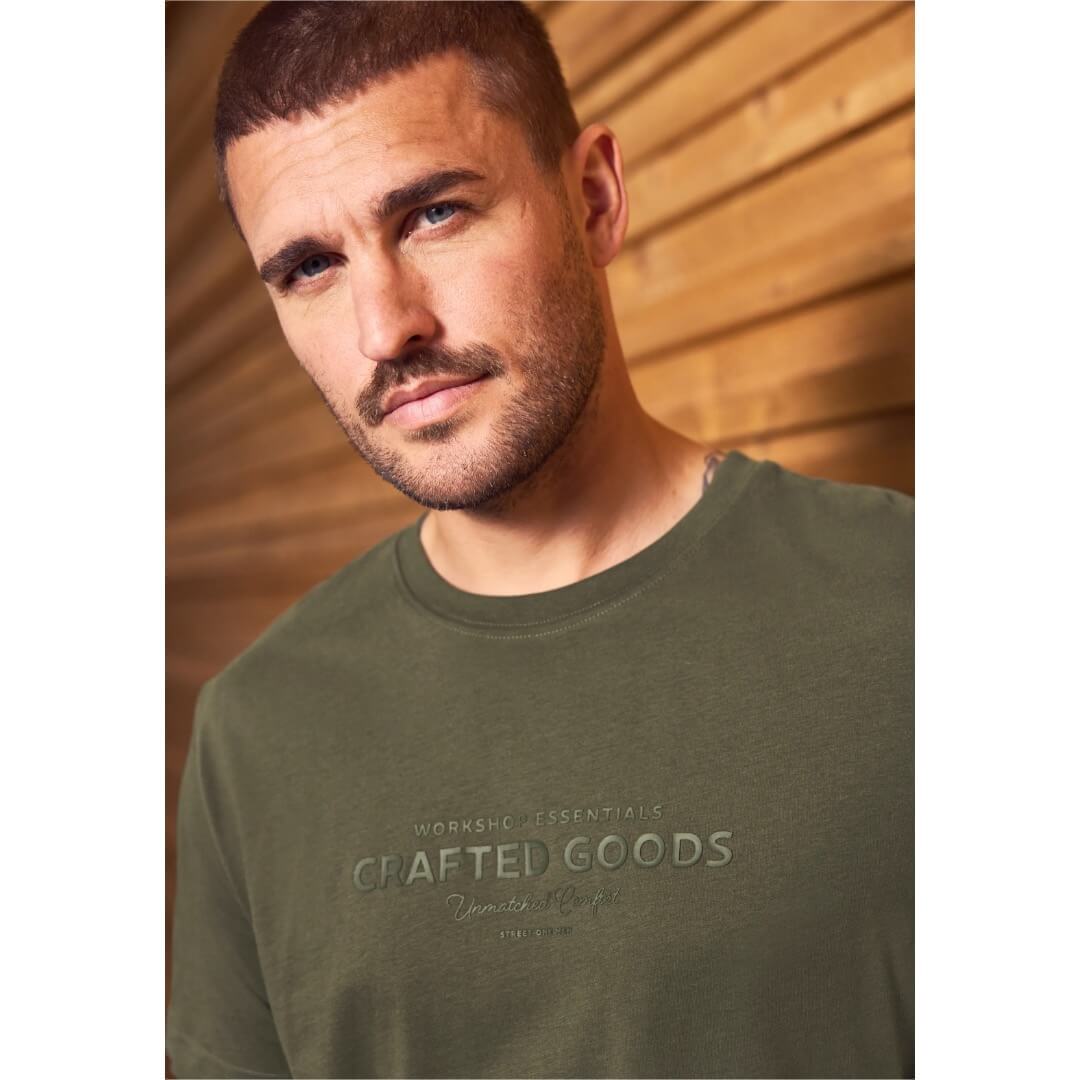 Street One t-paita printti, vihreä - Moment.fi