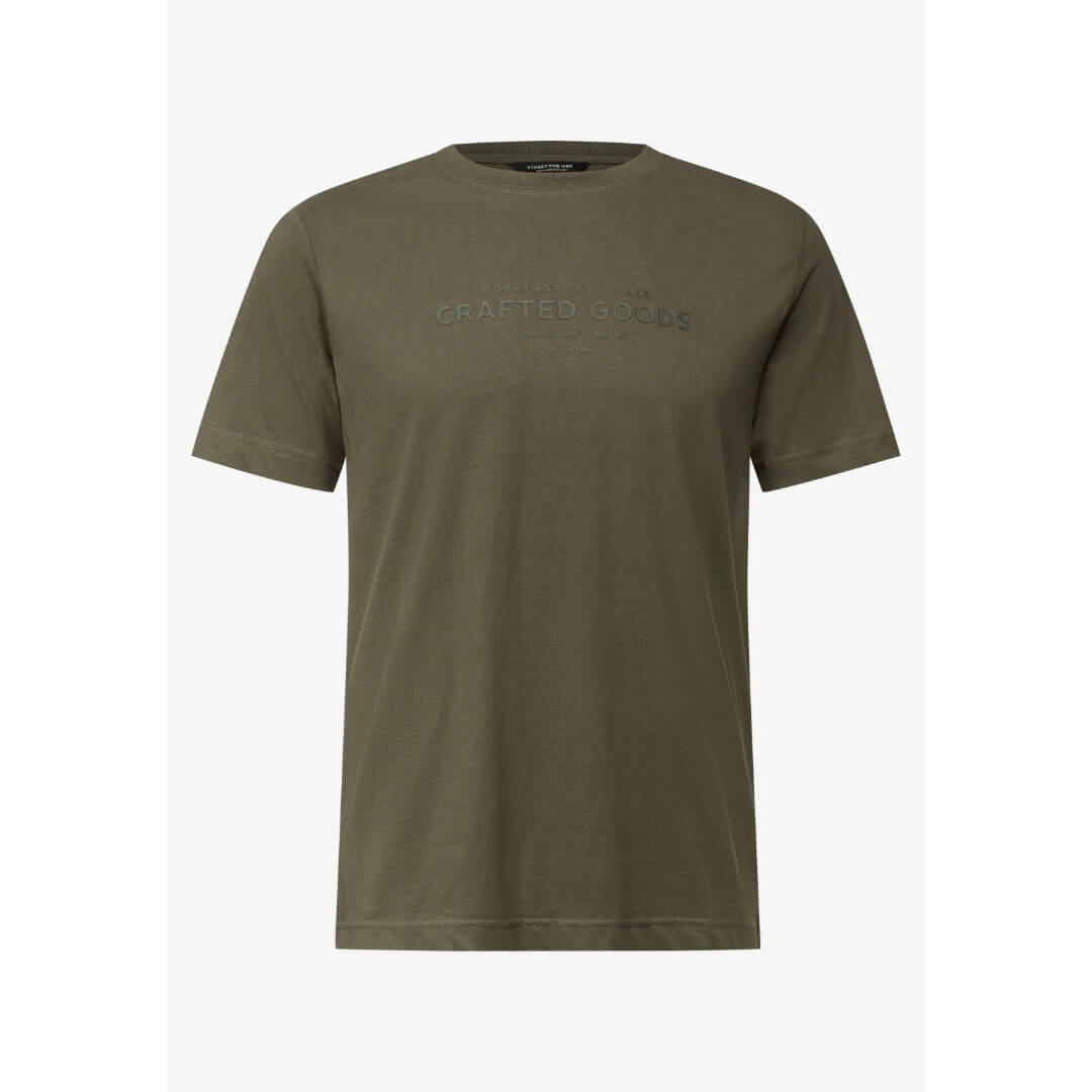 Street One t-paita printti, vihreä - Moment.fi