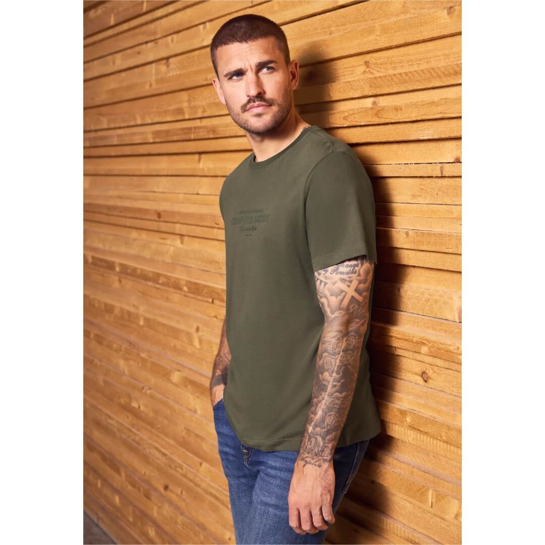 Street One t-paita printti, vihreä - Moment.fi