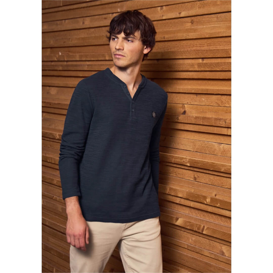 Street One trikoopaita napit, tummansininen