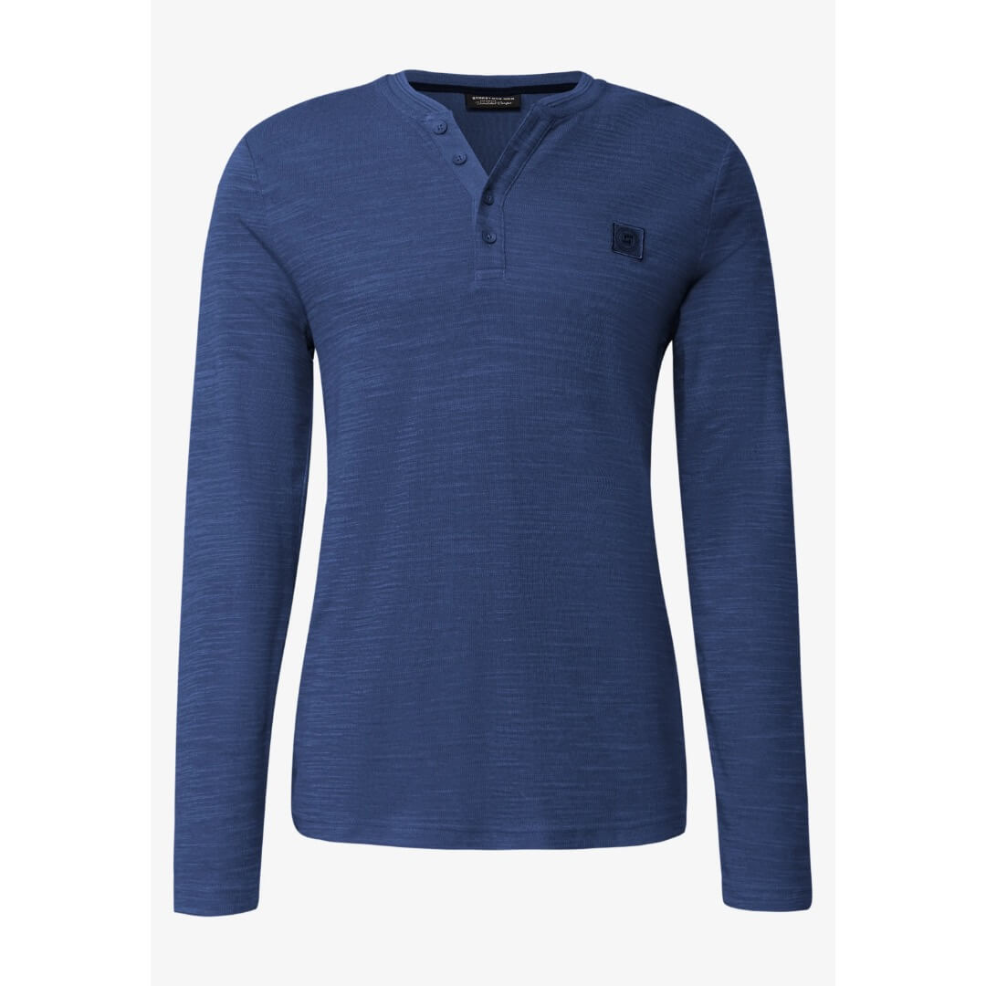 Street One trikoopaita napit, sininen