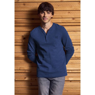 Street One trikoopaita napit, sininen