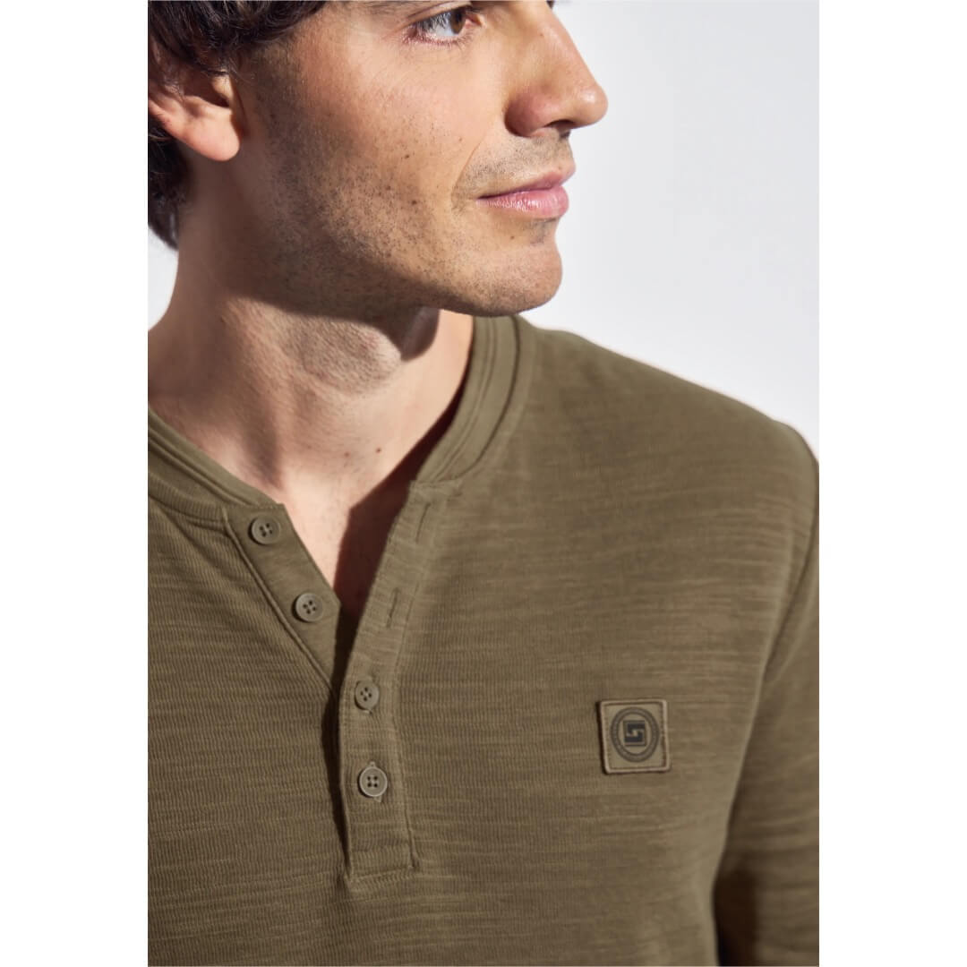 Street One trikoopaita napit, beige