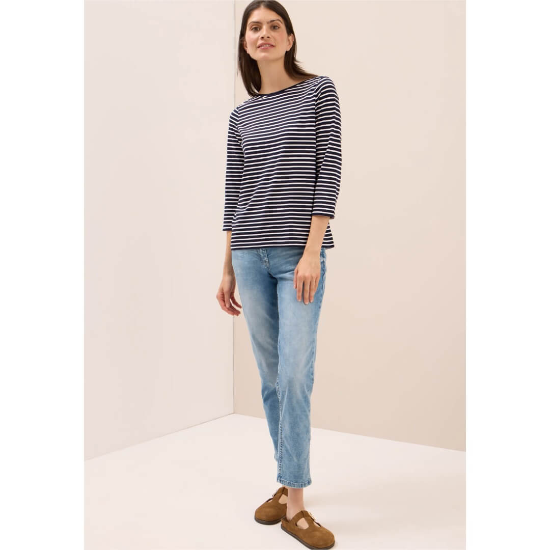 Cecil raitatrikoo 3/4, sininen - Moment.fi