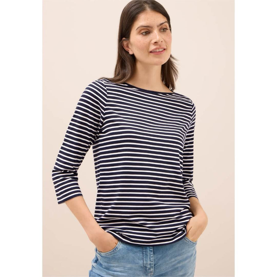 Cecil raitatrikoo 3/4, sininen - Moment.fi